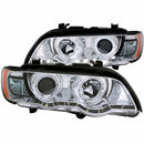 ANZO USA Projector Headlight Set w/Halo
