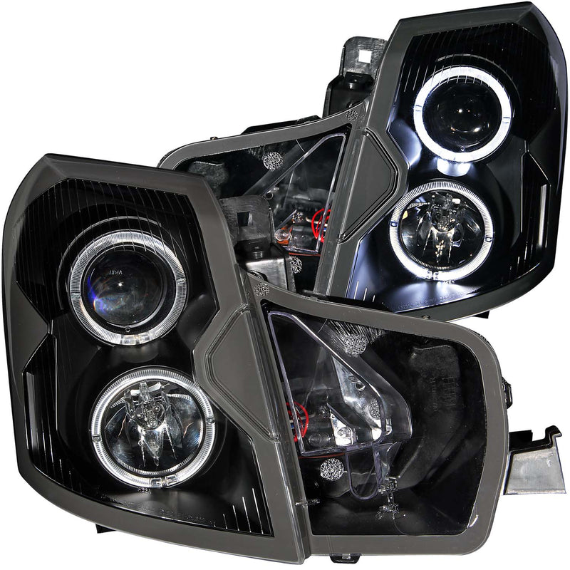 ANZO USA Projector Headlight Set w/Halo