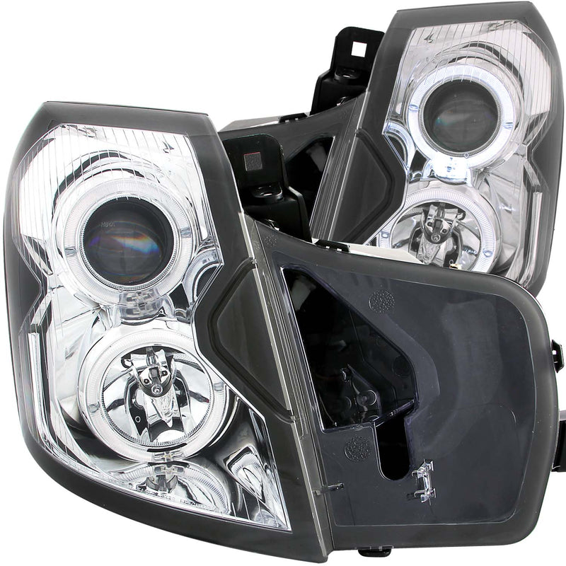ANZO USA Projector Headlight Set w/Halo