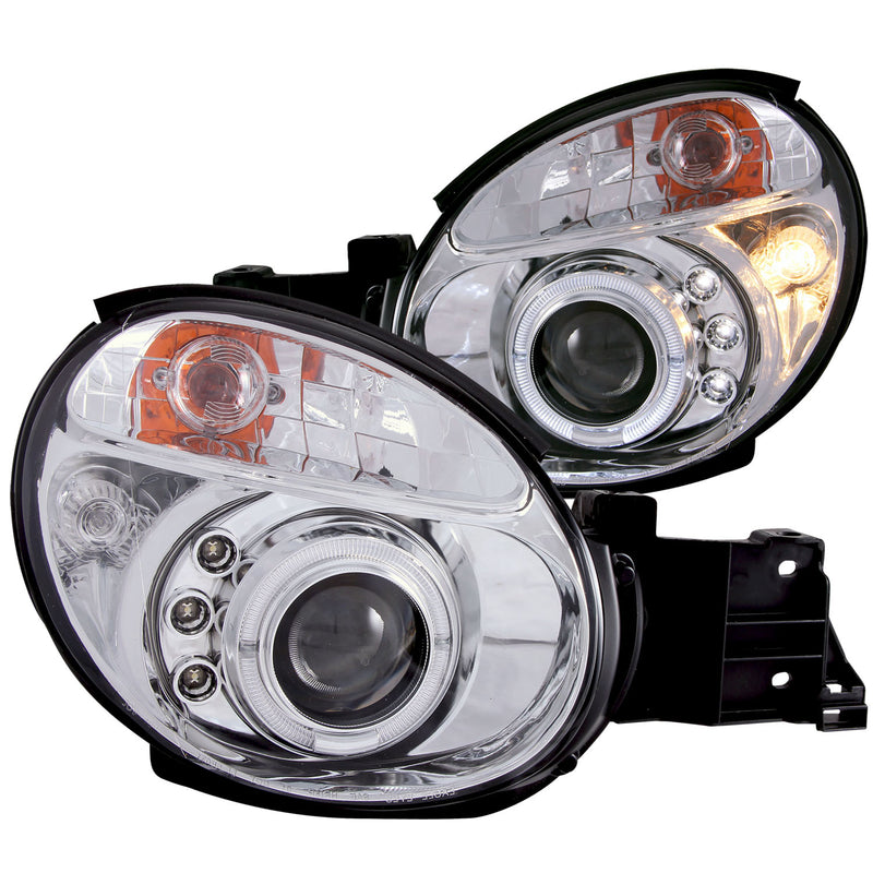 ANZO USA Projector Headlight Set w/Halo