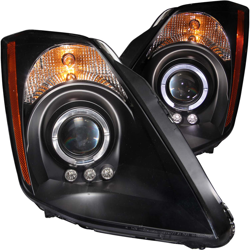 ANZO USA Projector Headlight Set w/Halo