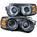 ANZO USA Projector Headlight Set w/Halo