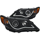 ANZO USA Projector Headlight Set w/Halo