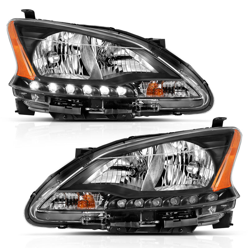 ANZO USA Crystal Headlights