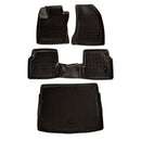 All Terrain Floor Liner Set Black; 18-19 Compass MP