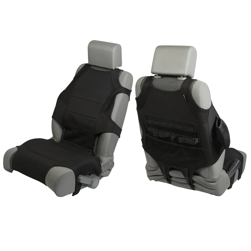 Neoprene Seat Vests Blk; 07-21 JK/JL/JT
