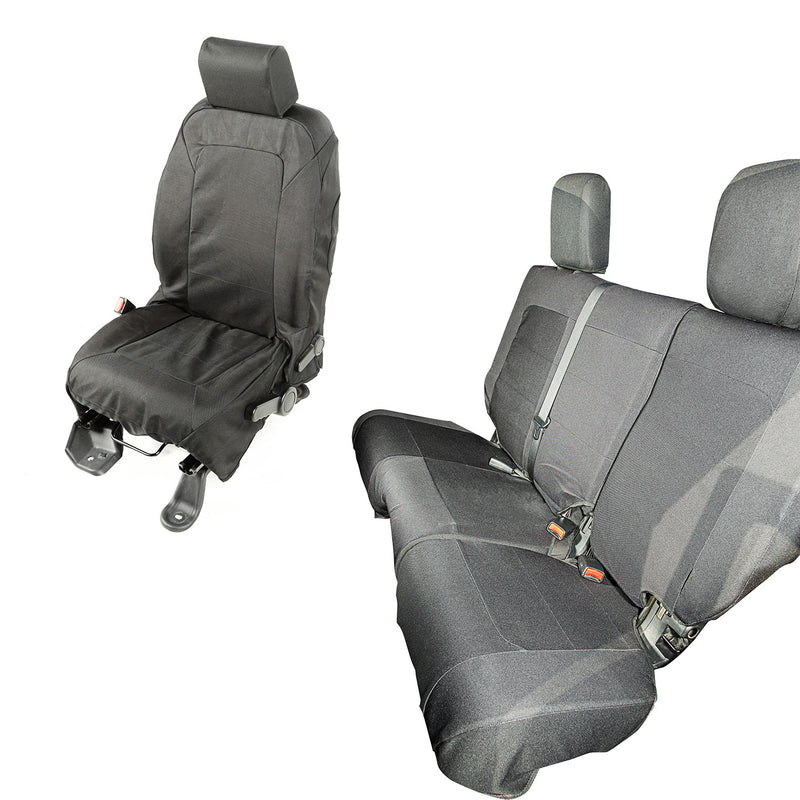 Elite Ballistic Seat Cover Set 4 Door; 07-10 Jeep Wrangler JKU
