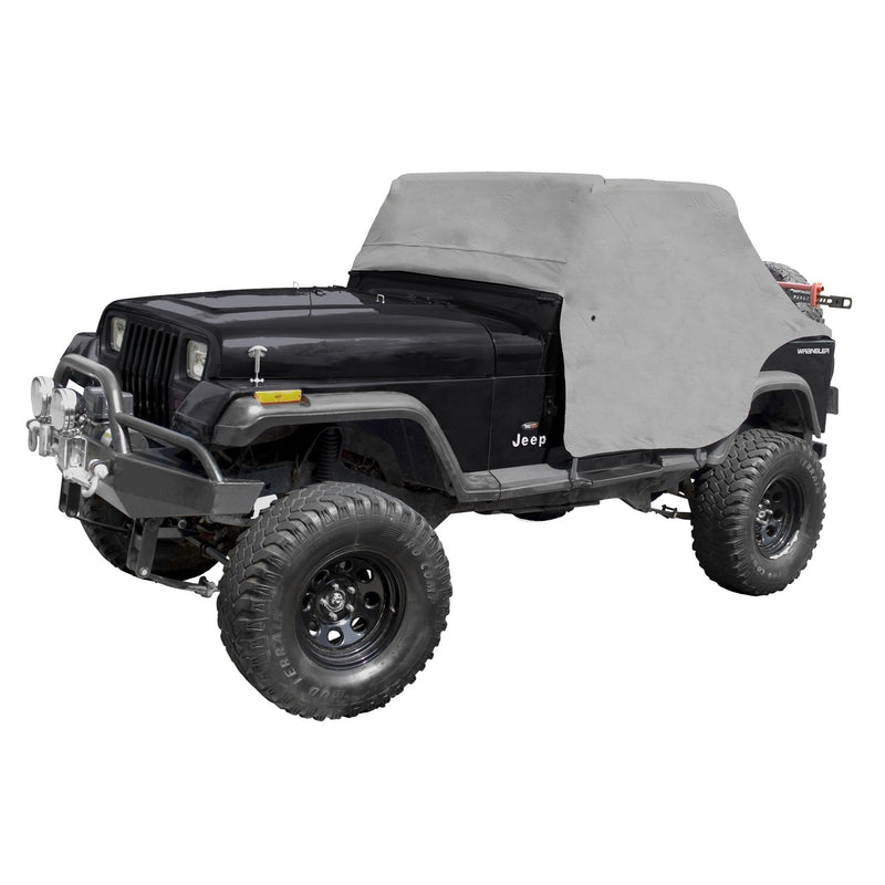 Cab Cover Gray; 87-91 Jeep Wrangler YJ