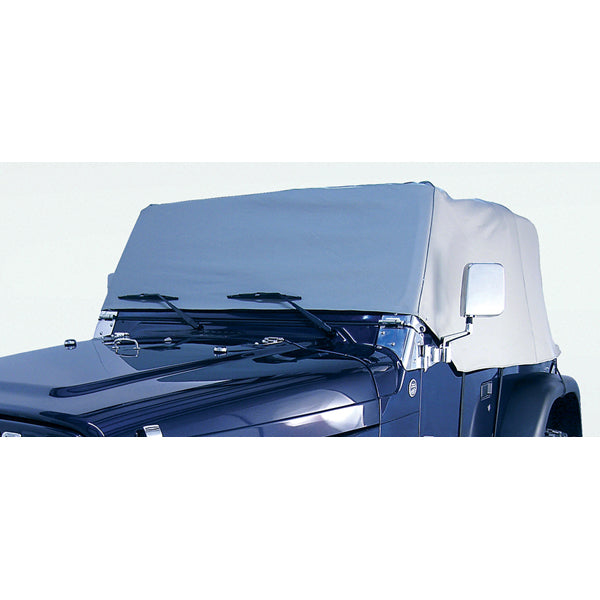 Cab Cover Gray; 76-86 Jeep CJ7