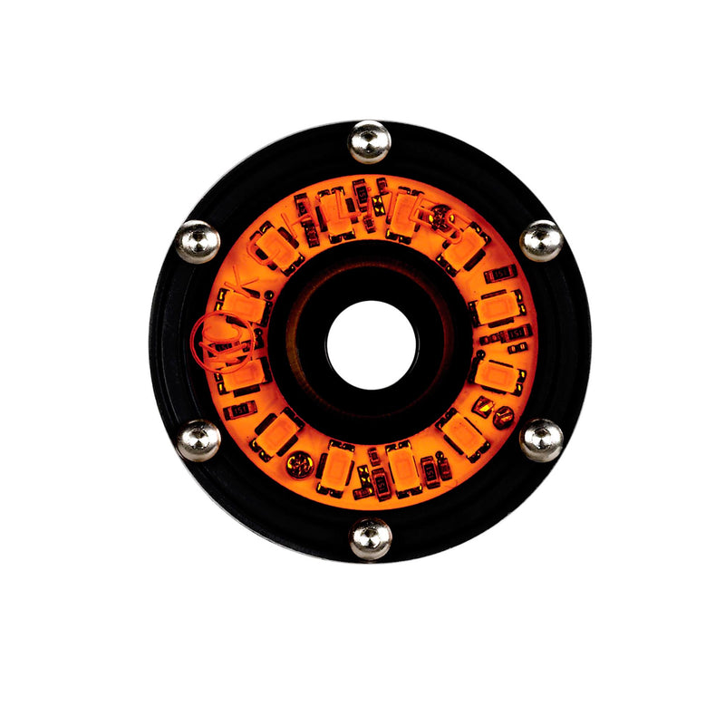 Cyclone LED - Single Light - Amber Lens - 5W Flood Beam