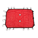 Eclipse Sun Shade Red 4-Door; 07-16 Jeep Wrangler JKU