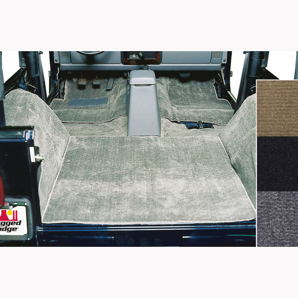Deluxe Carpet Kit Honey; 76-95 Jeep CJ/Wrangler YJ
