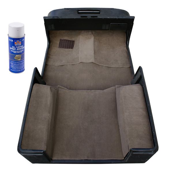 Deluxe Carpet Kit with Adhesive Honey; 97-06 Jeep Wrangler TJ