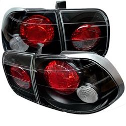 ( Spyder ) - Euro Style Tail Lights - Black