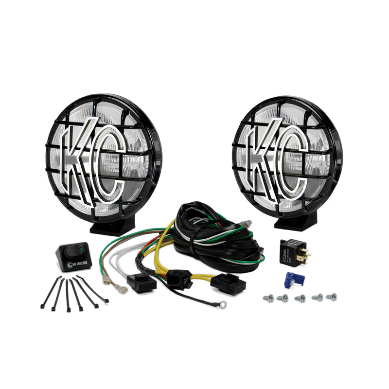 6" Apollo Pro Halogen - 2-Light System - 100W Spread Beam