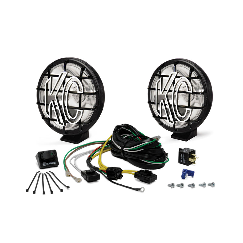 6" Apollo Pro Halogen - 2-Light System - 100W Fog Beam