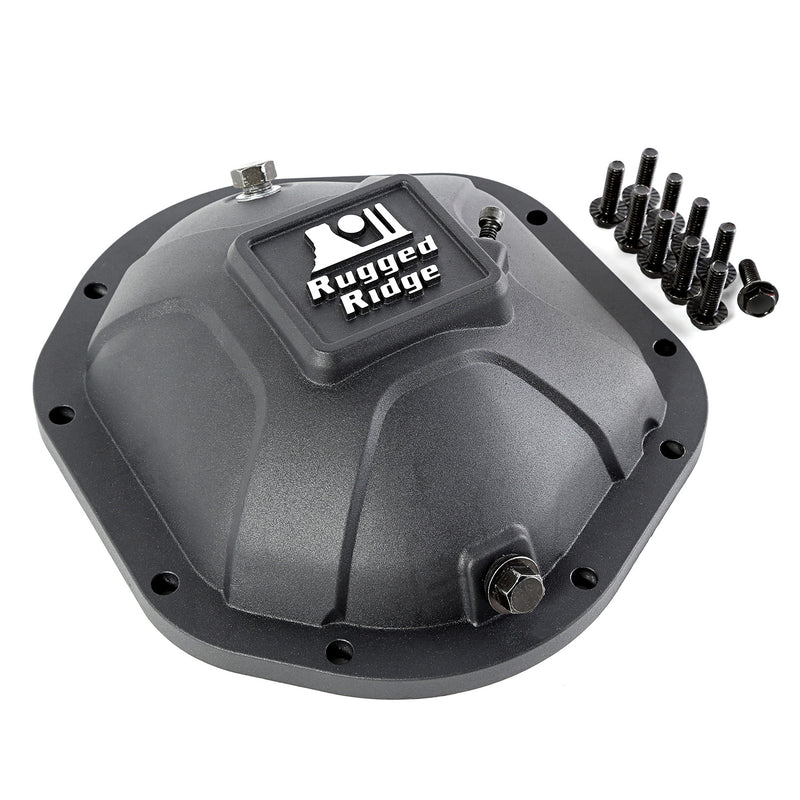 Boulder Aluminum Differential Cover Dana 44 Black Universal