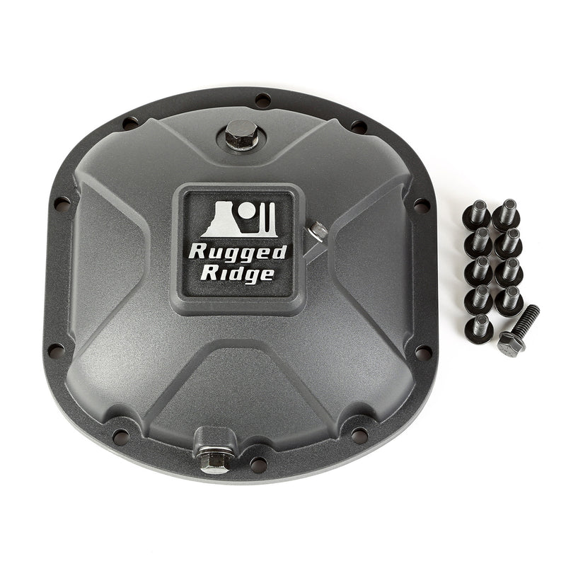 Boulder Aluminum Differential Cover Dana 30 Black Universal