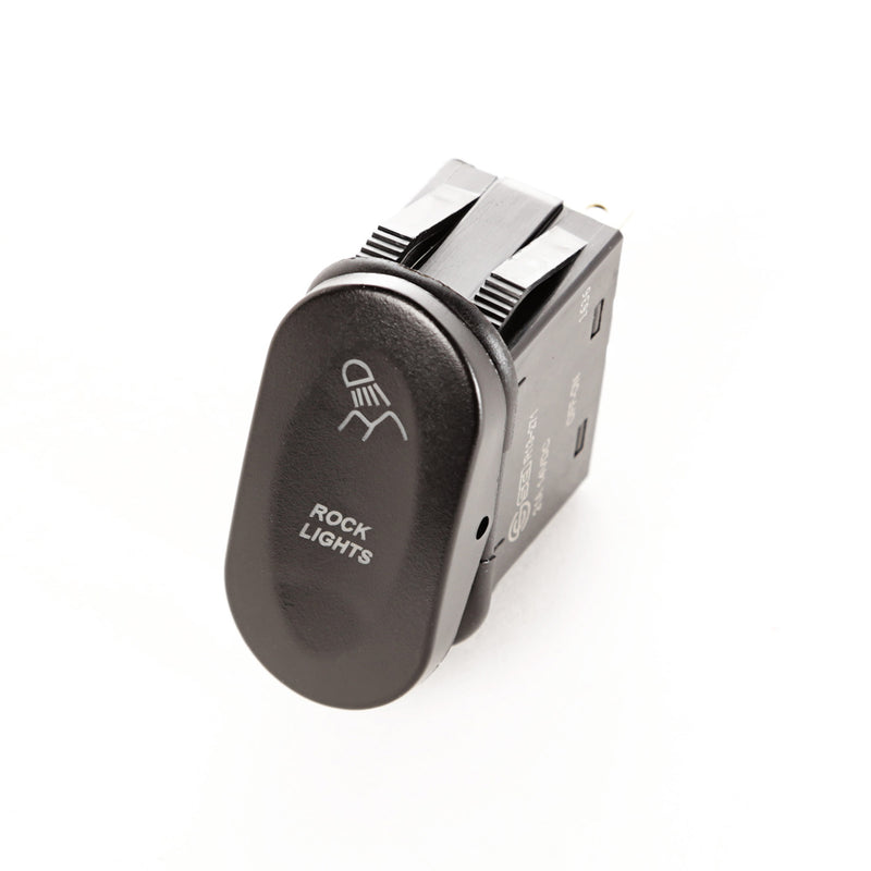 Rocker Switch 2 Position Rock Lights Amber