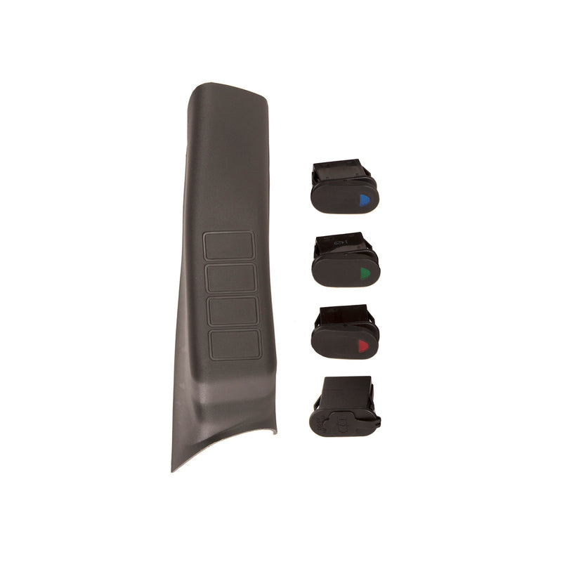 Switch Pod Kit A-Pillar 3 Switch USB Right 07-10 Wrangler JK/JKU