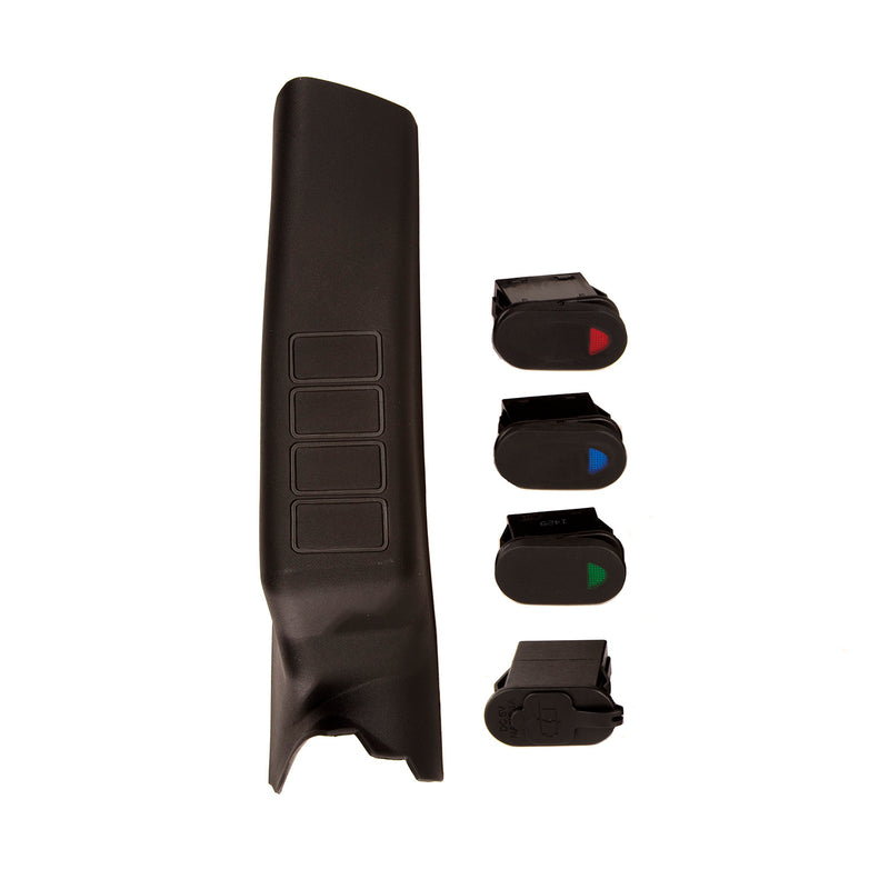 Switch Pod Kit A-Pillar 3 Switch USB Right 07-10 Wrangler JK/JKU