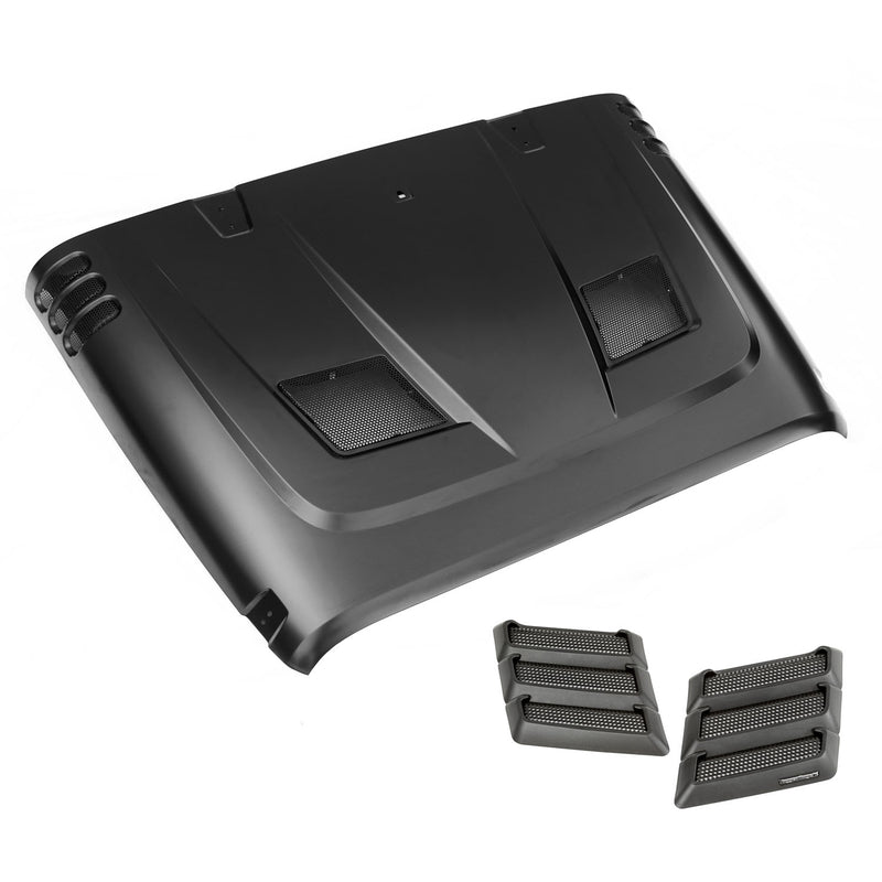 Performance Vented Hood Kit; 07-16 Jeep Wrangler JK