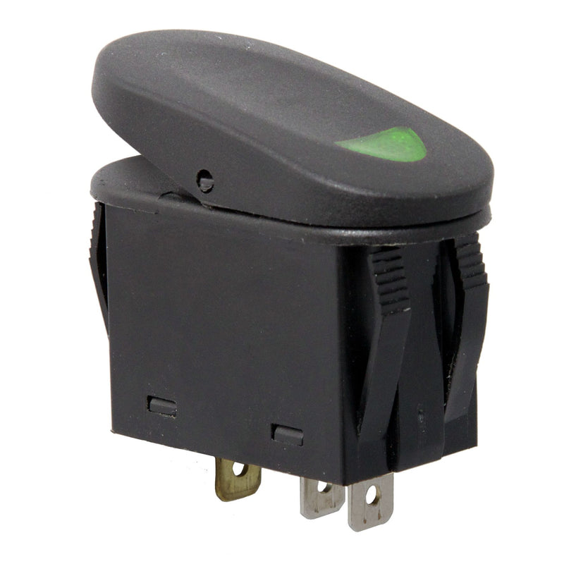 2-Position Rocker Switch Green