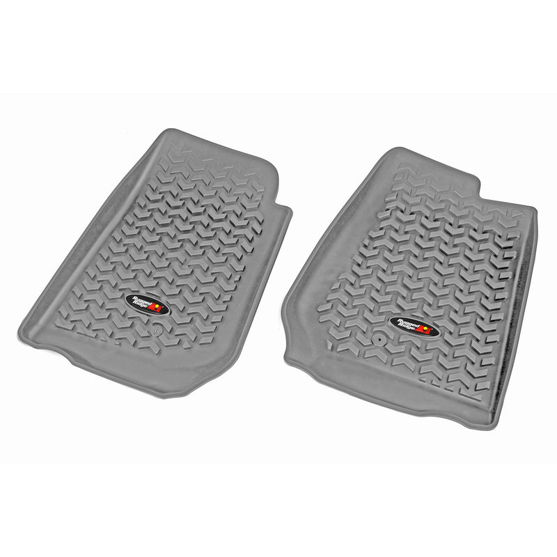 Floor Liners Front Tan; 07-16 Jeep Wrangler/JKU RHD