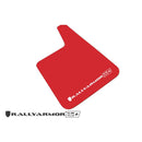Rally Armor MF20-URP-RD/WH - Universal - Red Mud Flap/White Logo