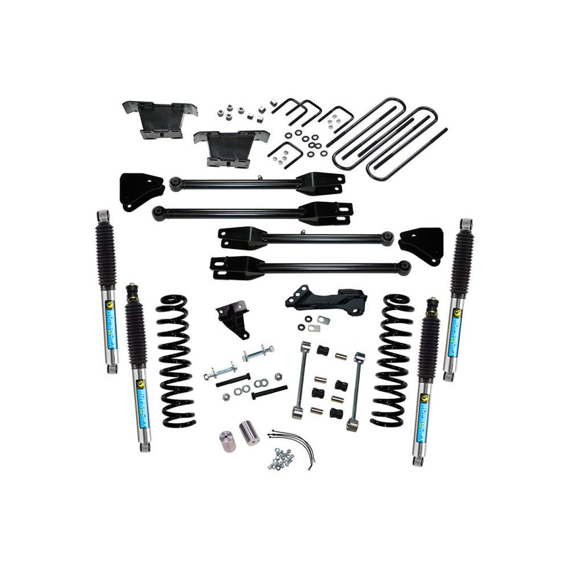 SUPERLIFT LIFT KIT FD F250/350 4WD DSL W/BLSTN SHOCKS 08-10 4''