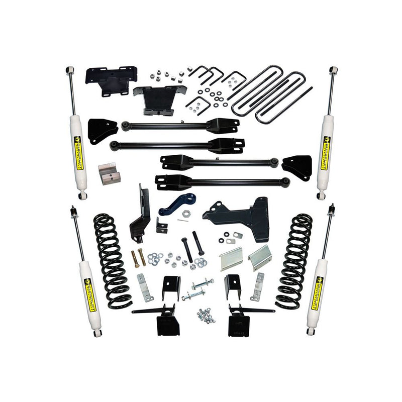 SUPERLIFT 4-LINK LIFT KIT FD F250/350 4WD DSL W/SL SHOCKS 17-21 6in