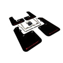Rally Armor MF42-UR-BLK/RD - 2015-2019 Volkswagen Jetta - Black Mud Flap/Red Logo