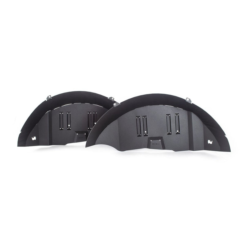 Go Rhino - 702012T - Jeep JL Rear Inner Fender Liners Black Textured Powdercoated Aluminum Pair