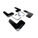 Rally Armor MF59-UR-BLK/PBL - 2019+ Hyundai Elantra Elantra GT N-line i30 N - Black Mud Flap/Performance Blue Logo