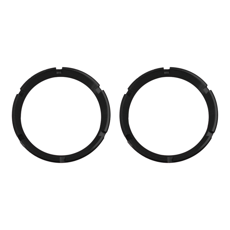 KC FLEX LED 2-Bezel Rings - ED Coated - Black