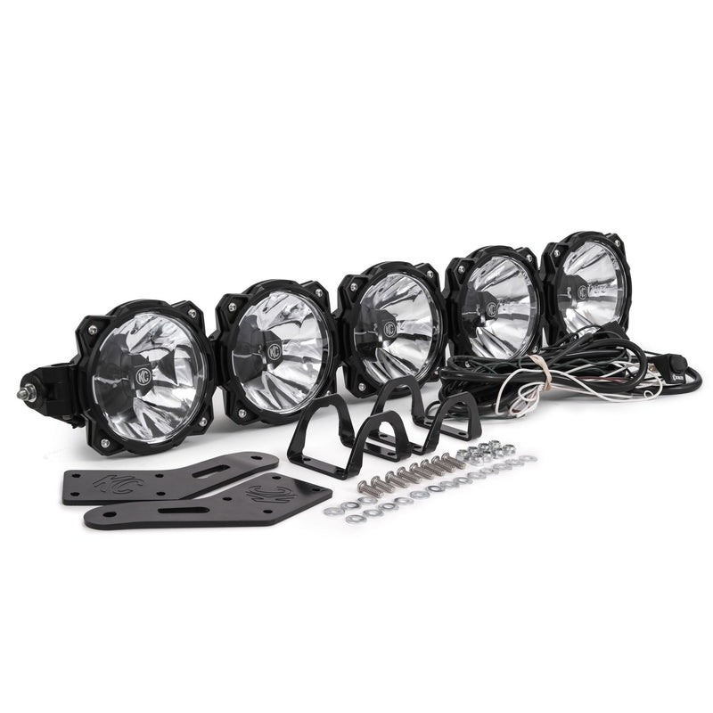 32" Pro6 Gravity LED - 5-Light - Light Bar System - 100W Combo Beam - for 14-18 Polaris RZR