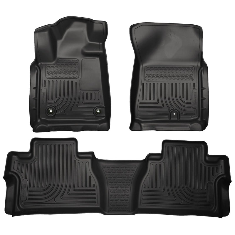 Front & 2nd Seat Floor Liners (Footwell Coverage)