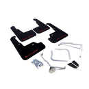 Rally Armor MF32-UR-BLK/RD - 2015-2019 Subaru WRX Sedan / 2015-2019 Subaru STI Sedan - Black Mud Flap/Red Logo