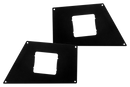 Go Rhino - 243882T - BR Front Light Plates (Surface Mount)