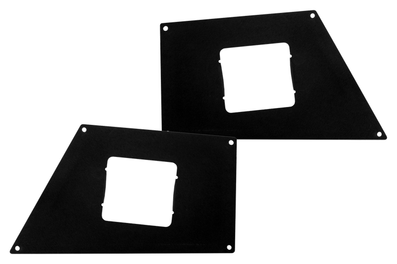 Go Rhino - 243882T - BR Front Light Plates (Surface Mount)
