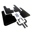 Rally Armor MF33-UR-BLK/GRY - 2010-2019 Mitsubishi Outlander Sport Outlander Sport/ASX/RVR - Black Mud Flap/Grey Logo