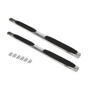 Go Rhino - 684434071PS - 4in OE Xtreme SideSteps Kit - 71in Long Stainless + Mounting Brackets