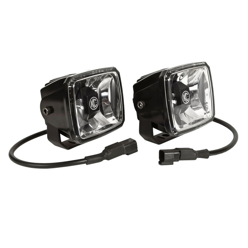 3"x4" Gravity LED G34 - 2-Light System - SAE/ECE - 16W Driving Beam