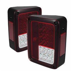 ( Spyder ) - LED Tail Lights - Red Clear