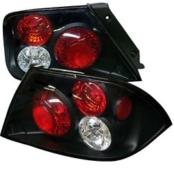 ( Spyder ) - Euro Style Tail Lights - Black