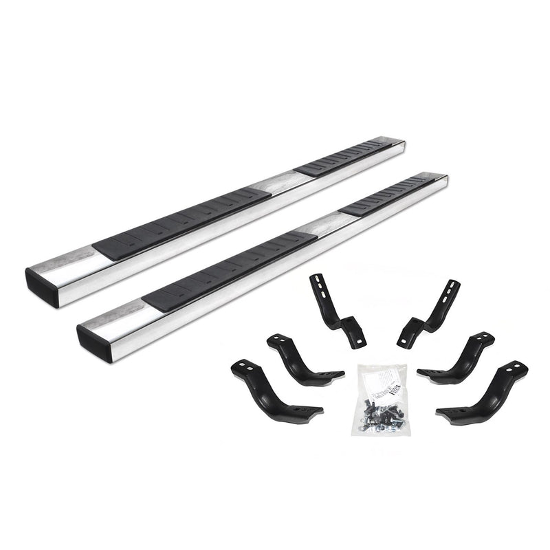 Go Rhino - 660152PS - 6in OE Xtreme II Stainless SideSteps - 52in Long - Bars Only
