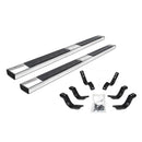Go Rhino - 6862412687PS - 6in OE Xtreme II Stainless SideSteps Kit - 87in Long + Brackets