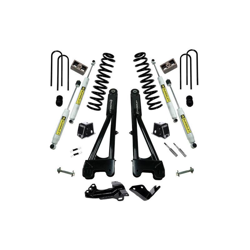 SUPERLIFT LIFT KIT FD F250/350 05-07 4WD DSL W/SL SHOCKS 4''