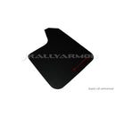 Rally Armor MF12-BAS-RD - Universal - Black Mud Flap/Red Logo