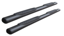 Go Rhino - 104450673T - 1000 Series 4in Oval Side Steps Black Powdercoated 73in long